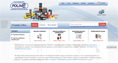 Desktop Screenshot of e-polimet.pl